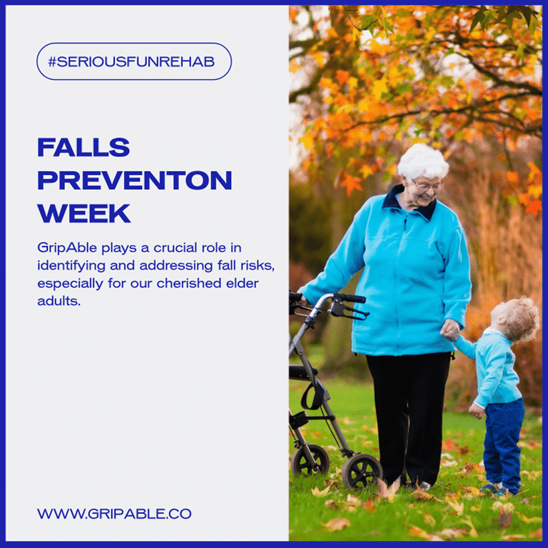 AbleCare Instagram graphic for Falls Prevention Week