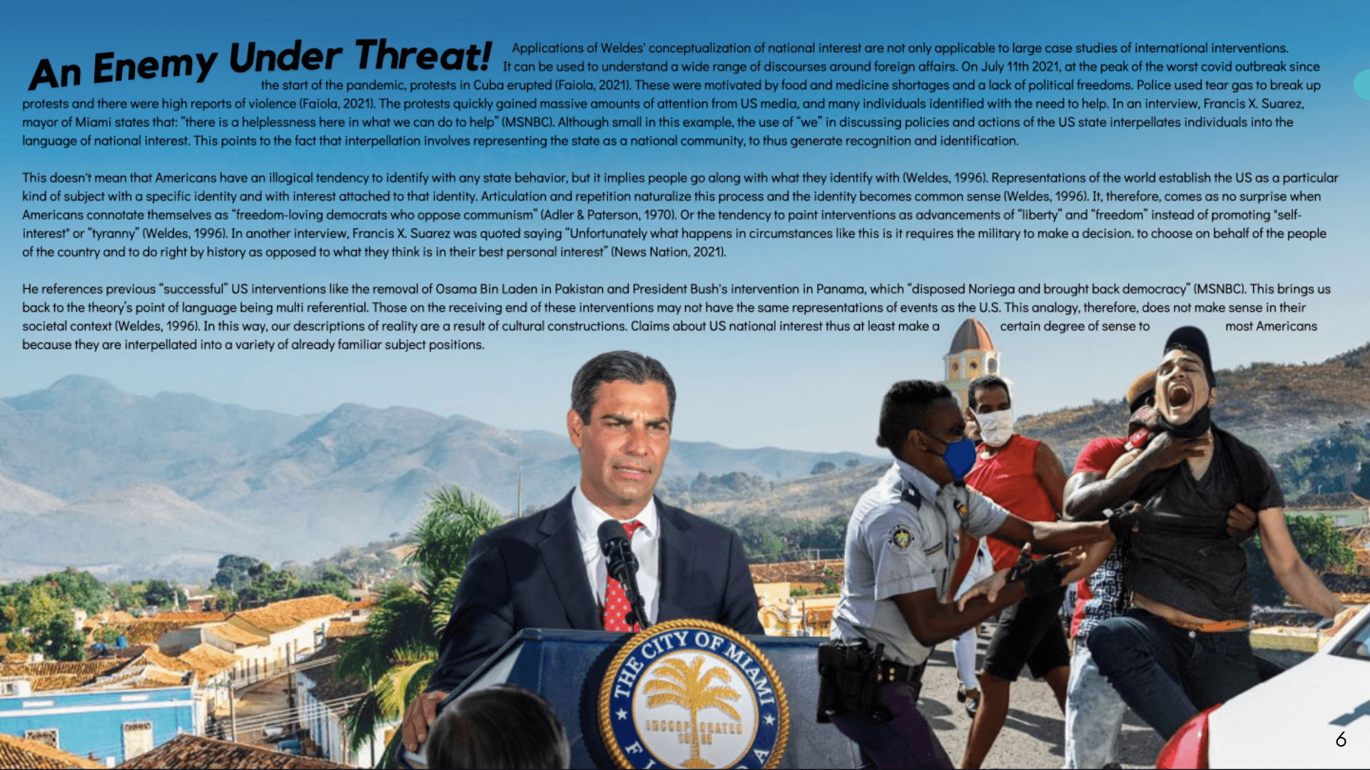 International Relations magazine spread: The Munich Analogy